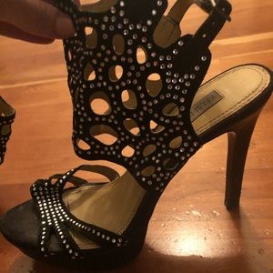 Kelsi Dagger Crystal Embellished Heel